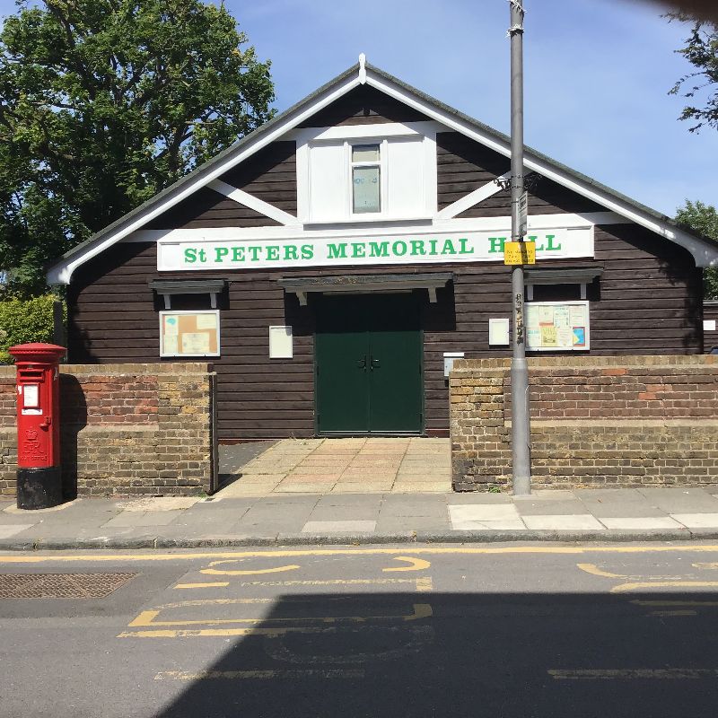 Image of outside St Peter's Memorial Hall